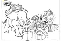 Animal jam birthday coloring