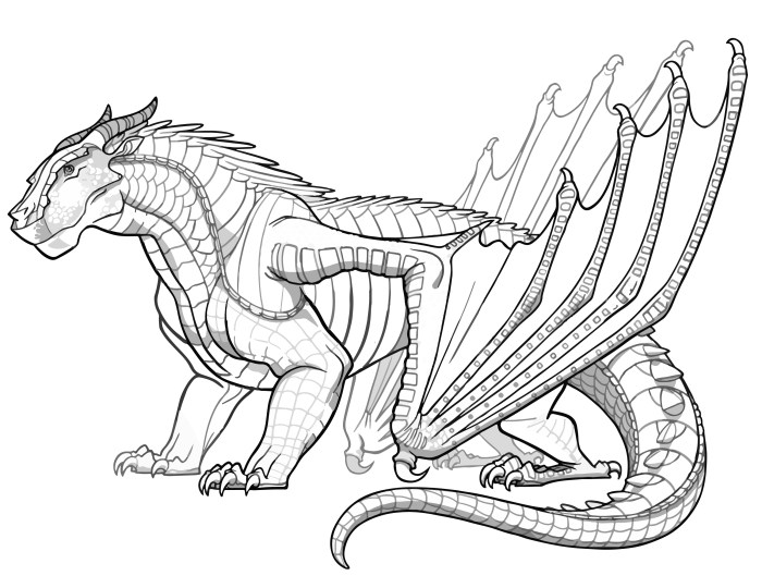 Animated dragon coloring pages