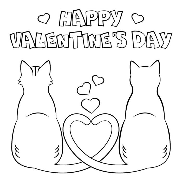 Animated valentines coloring pages