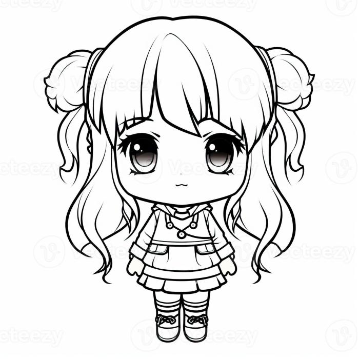 Animated coloring pages for girls