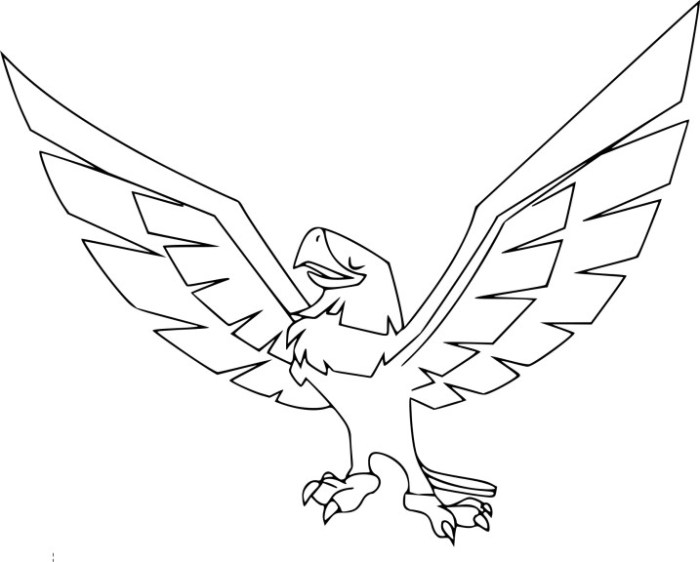 Animal jam coloring pages eagle