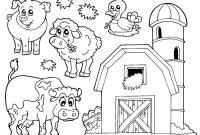 Animal coloring pages for kindergarten