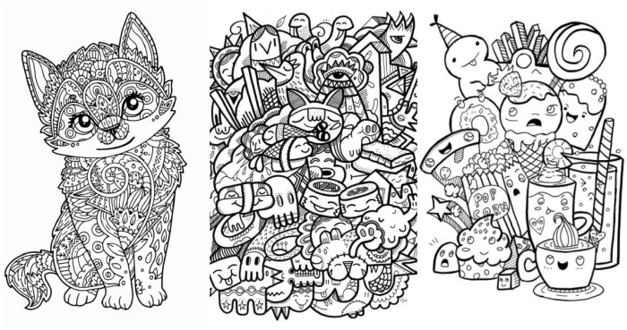 Animals eating coloring pages