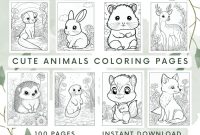 Animals for coloring worksheets