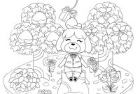 Animal crossing isabelle coloring page