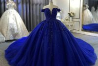 Elegant blue dresses for wedding guests