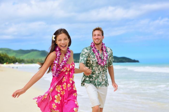 Dresses to wear to a hawaiian wedding