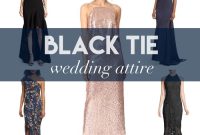 Dresses for black tie weddings