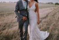 Custom made wedding dress