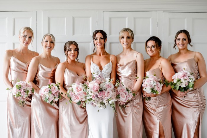 Dusty rose dresses for wedding guest