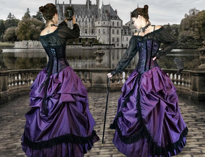 Gothic victorian wedding dresses