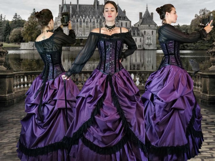 Gothic victorian wedding dresses