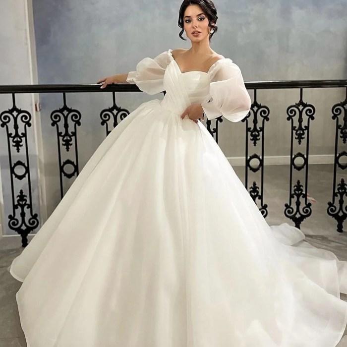 Wedding dresses with bell sleeves