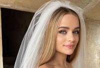 Joey king wedding dress