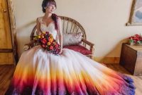 Colorful wedding guest dresses